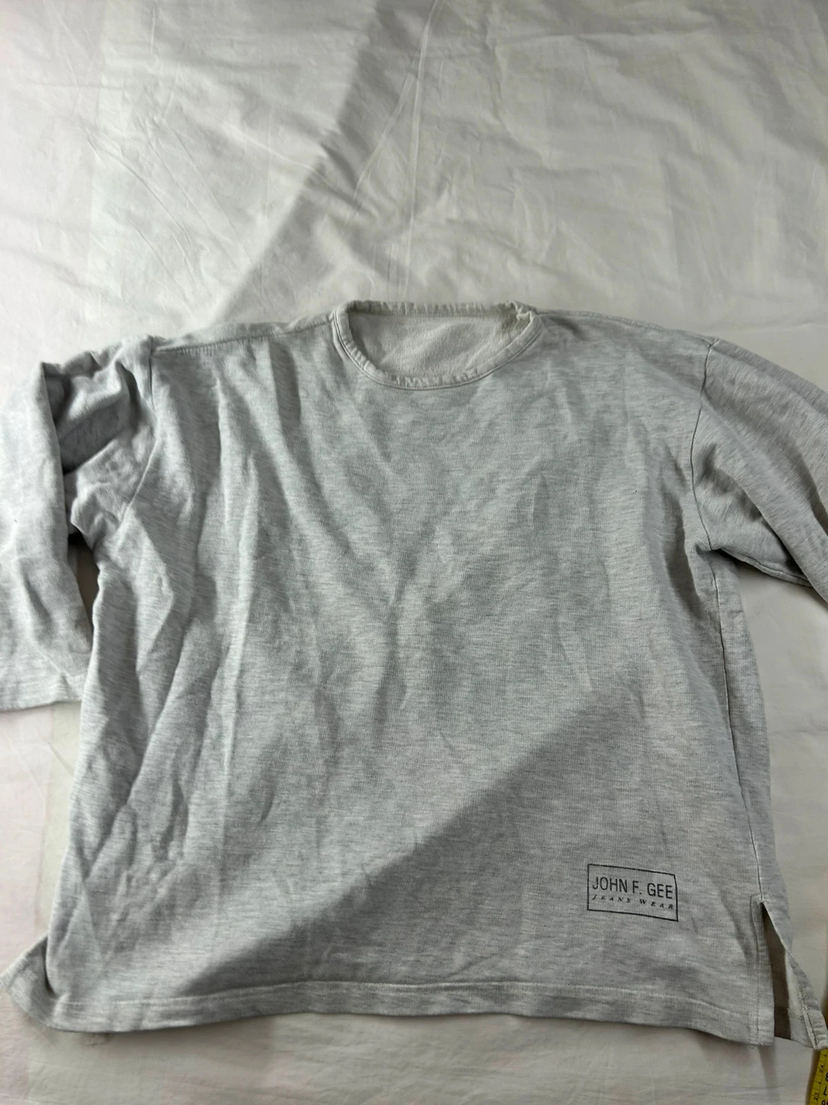 Grijze vintage John F. Gee trui – photo 2